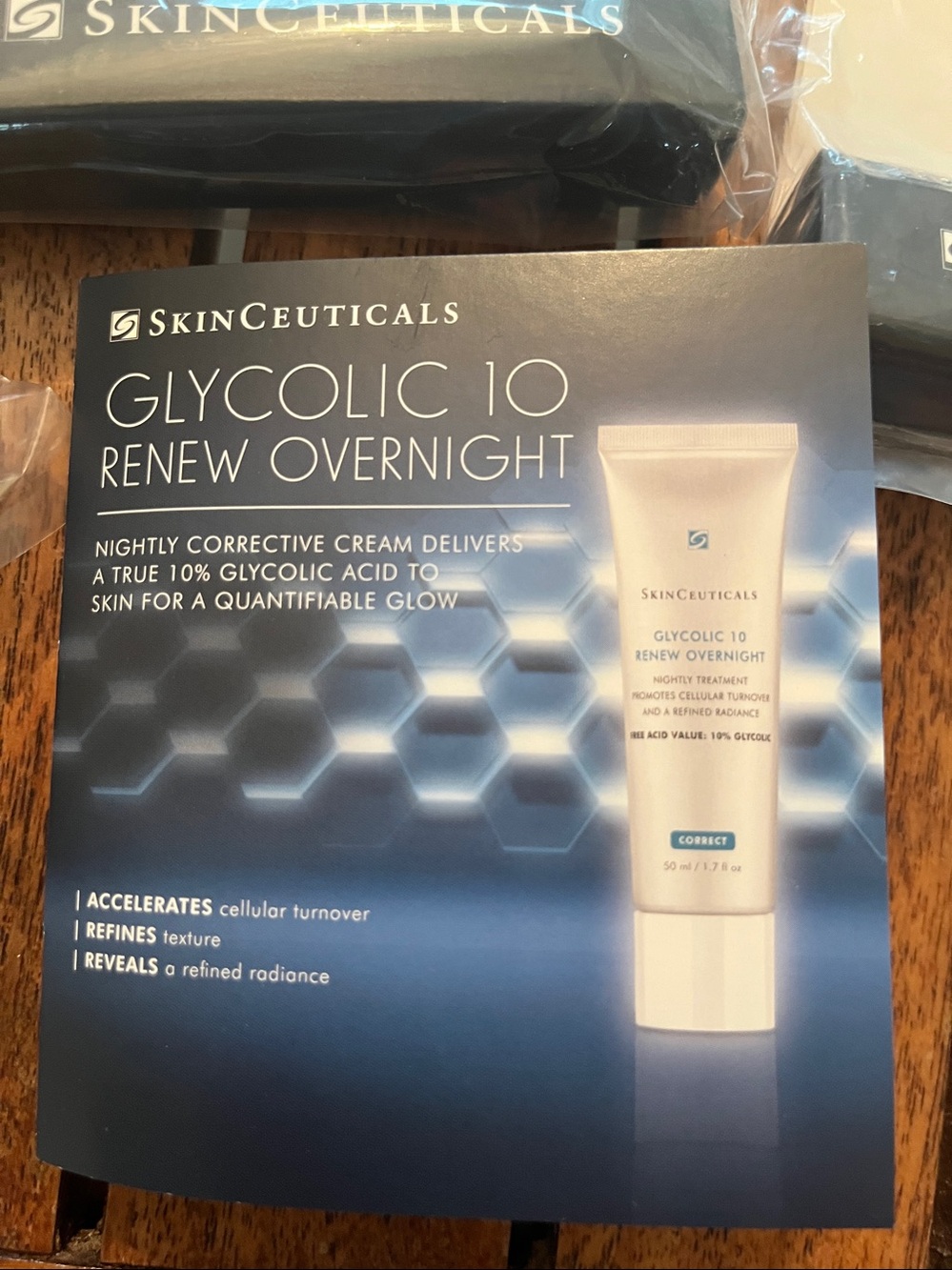 SkinCeuticals Samples Resveratrol B E Serum , triple lipid restore, Glycolic 10 - Picture 5 of 6